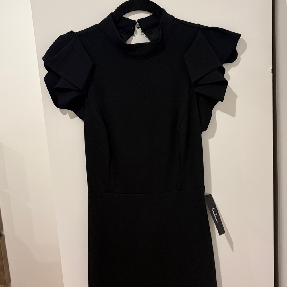 Lulus Stylish Splendor Backless Ruffle Bodycon Midi Dress - Picture 6 of 12